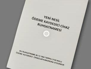 Hükümsüzdür. Yazar kasa ruhsatı