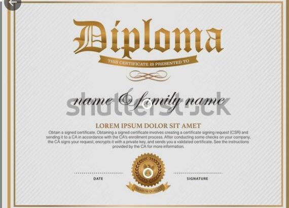 Hükümsüzdür Diploma